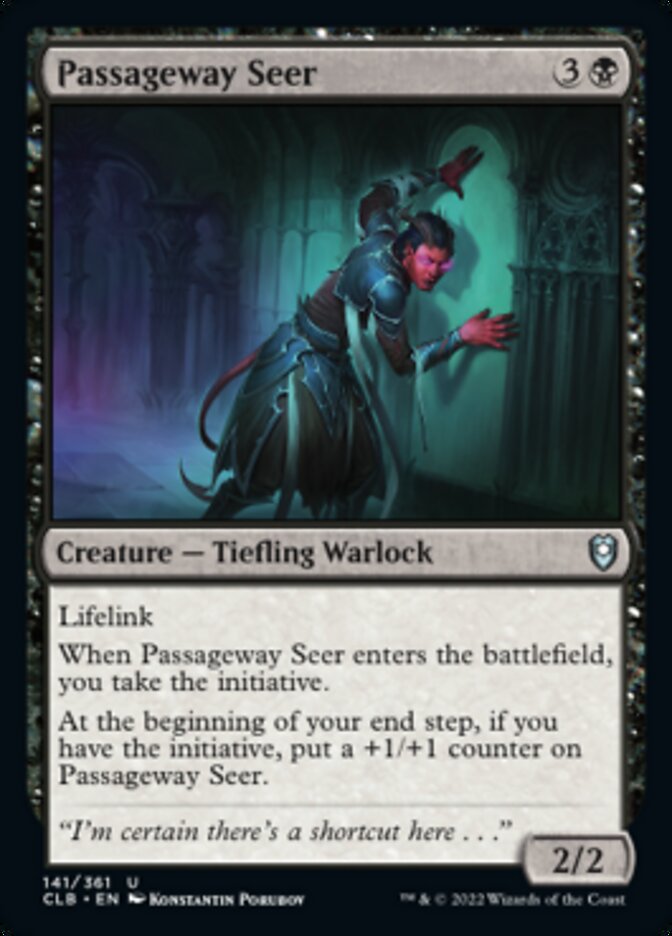 Passageway Seer [Commander Legends: Battle for Baldur's Gate] | Exor Games Truro