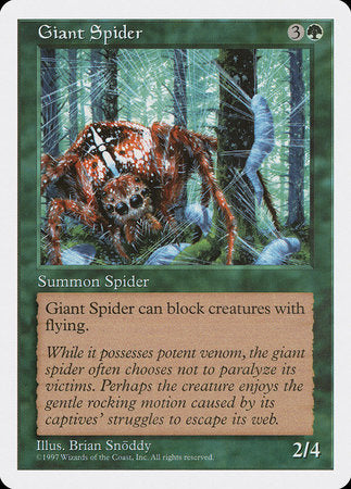 Giant Spider [Fifth Edition] | Exor Games Truro