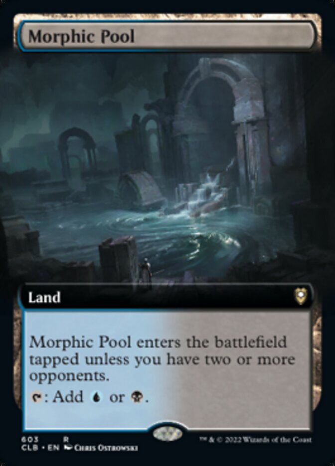 Morphic Pool (Extended Art) [Commander Legends: Battle for Baldur's Gate] | Exor Games Truro