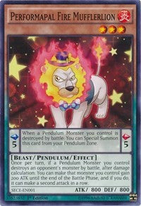 Performapal Fire Mufflerlion [SECE-EN001] Common | Exor Games Truro