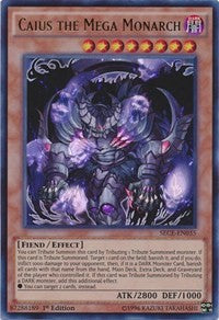 Caius the Mega Monarch [SECE-EN035] Ultra Rare | Exor Games Truro