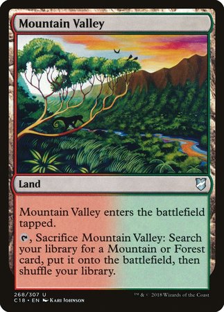 Mountain Valley [Commander 2018] | Exor Games Truro