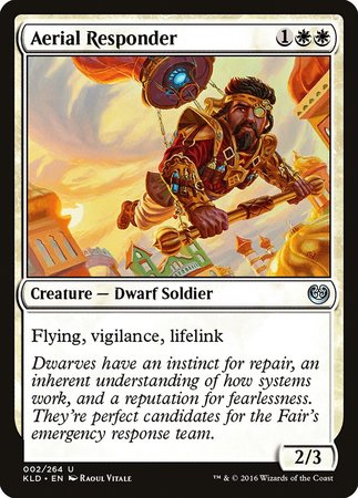 Aerial Responder [Kaladesh] | Exor Games Truro