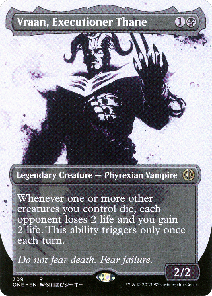 Vraan, Executioner Thane (Borderless Ichor) [Phyrexia: All Will Be One] | Exor Games Truro