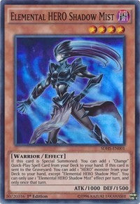 Elemental HERO Shadow Mist [SDHS-EN001] Super Rare | Exor Games Truro