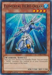 Elemental HERO Ocean [SDHS-EN002] Common | Exor Games Truro