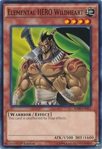 Elemental HERO Wildheart [SDHS-EN011] Common | Exor Games Truro