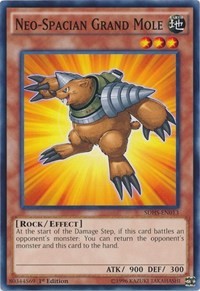 Neo-Spacian Grand Mole [SDHS-EN013] Common | Exor Games Truro