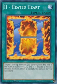 H - Heated Heart [SDHS-EN028] Common | Exor Games Truro