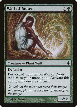 Wall of Roots [Archenemy] | Exor Games Truro