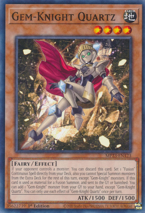 Gem-Knight Quartz [MP23-EN123] Common | Exor Games Truro