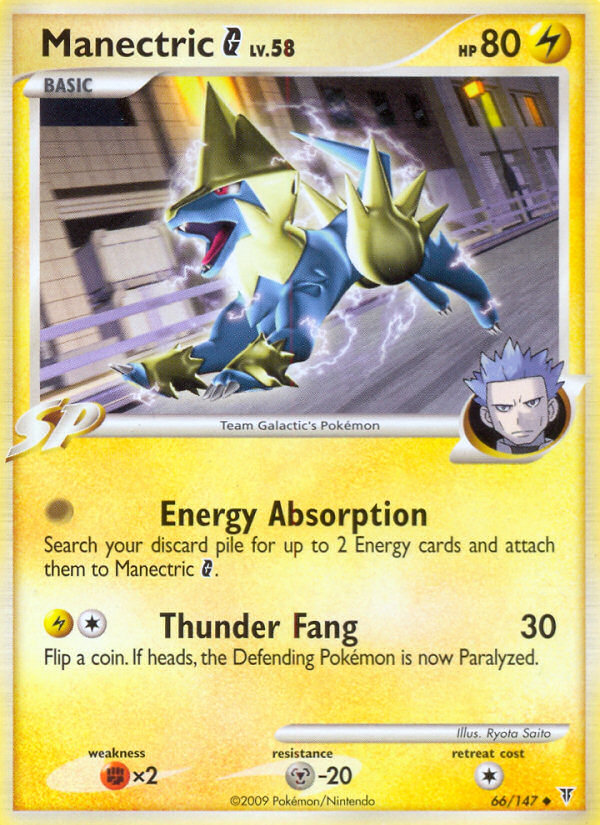 Manectric G (66/147) [Platinum: Supreme Victors] | Exor Games Truro