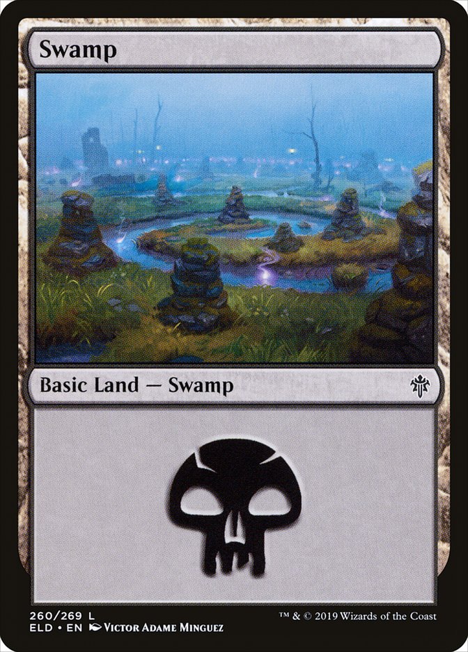 Swamp (260) [Throne of Eldraine] | Exor Games Truro