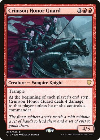 Crimson Honor Guard [Commander 2017] | Exor Games Truro