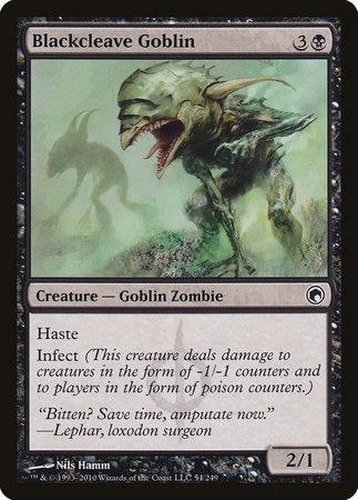 Blackcleave Goblin [Scars of Mirrodin] | Exor Games Truro