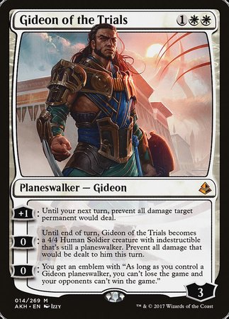 Gideon of the Trials [Amonkhet] | Exor Games Truro