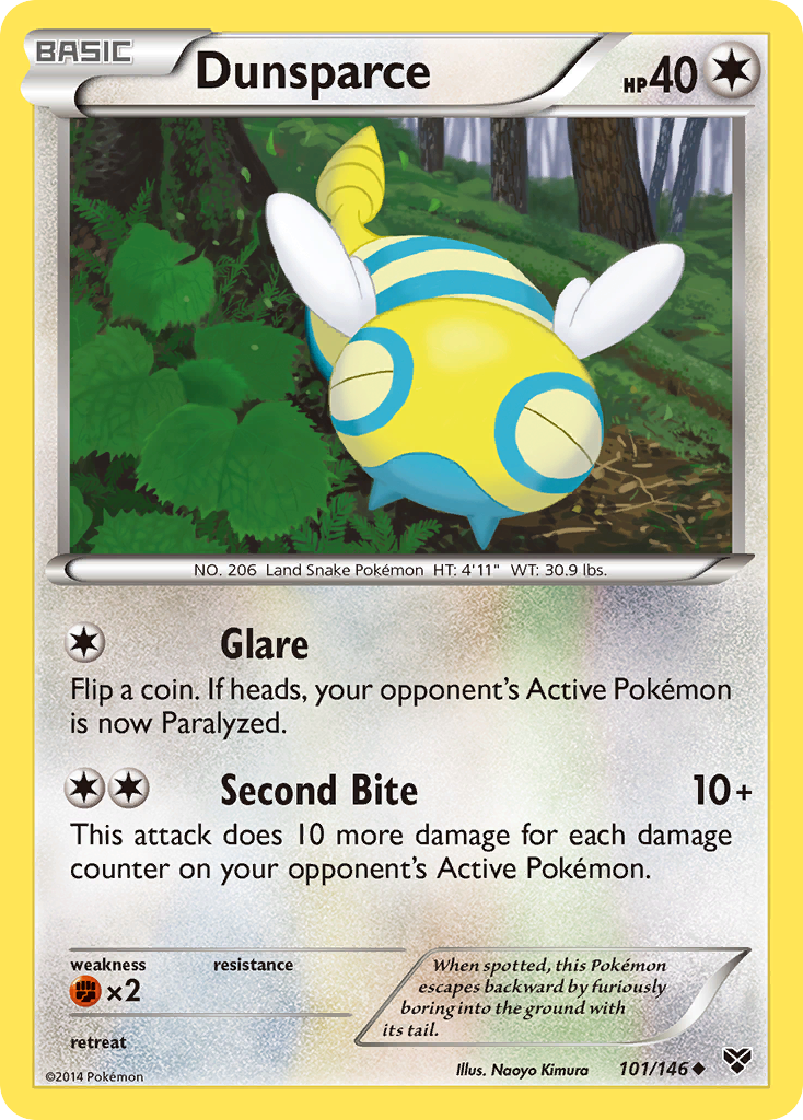 Dunsparce (101/146) [XY: Base Set] | Exor Games Truro