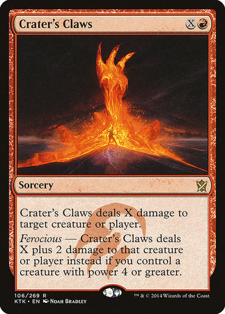 Crater's Claws [Khans of Tarkir] | Exor Games Truro