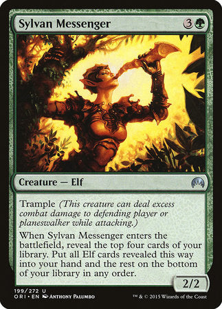Sylvan Messenger [Magic Origins] | Exor Games Truro