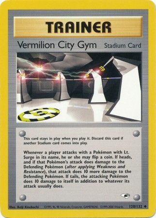 Vermilion City Gym (120/132) [Gym Heroes Unlimited] | Exor Games Truro