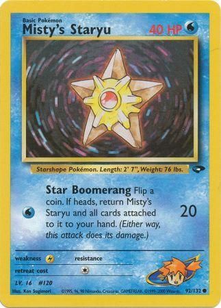 Misty's Staryu (92/132) [Gym Challenge Unlimited] | Exor Games Truro