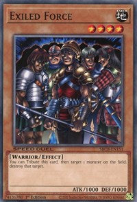 Exiled Force [SBCB-EN151] Common | Exor Games Truro