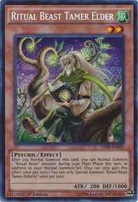 Ritual Beast Tamer Elder [THSF-EN023] Secret Rare | Exor Games Truro