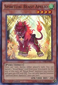 Spiritual Beast Apelio [THSF-EN025] Super Rare | Exor Games Truro