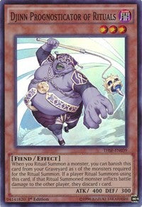 Djinn Prognosticator of Rituals [THSF-EN039] Super Rare | Exor Games Truro