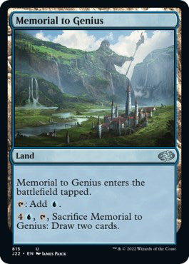Memorial to Genius [Jumpstart 2022] | Exor Games Truro