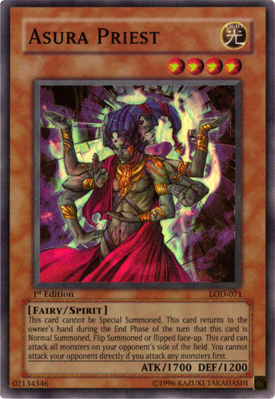 Asura Priest [LOD-071] Super Rare | Exor Games Truro