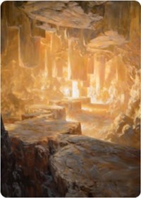 Pillarverge Pathway Art Card [Zendikar Rising Art Series] | Exor Games Truro