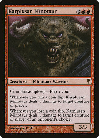 Karplusan Minotaur [Coldsnap] | Exor Games Truro