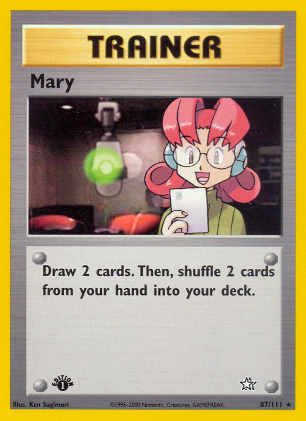 Mary (87/111) [Neo Genesis 1st Edition] | Exor Games Truro