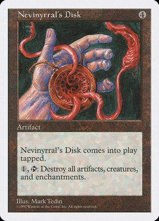 Nevinyrral's Disk [Fifth Edition] | Exor Games Truro