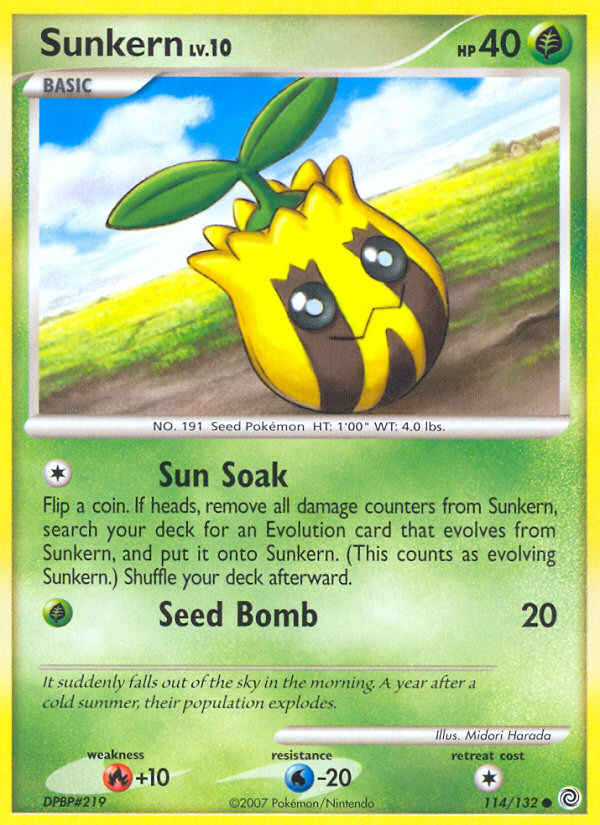 Sunkern (114/132) [Diamond & Pearl: Secret Wonders] | Exor Games Truro