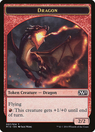 Dragon Token [Magic 2015 Tokens] | Exor Games Truro