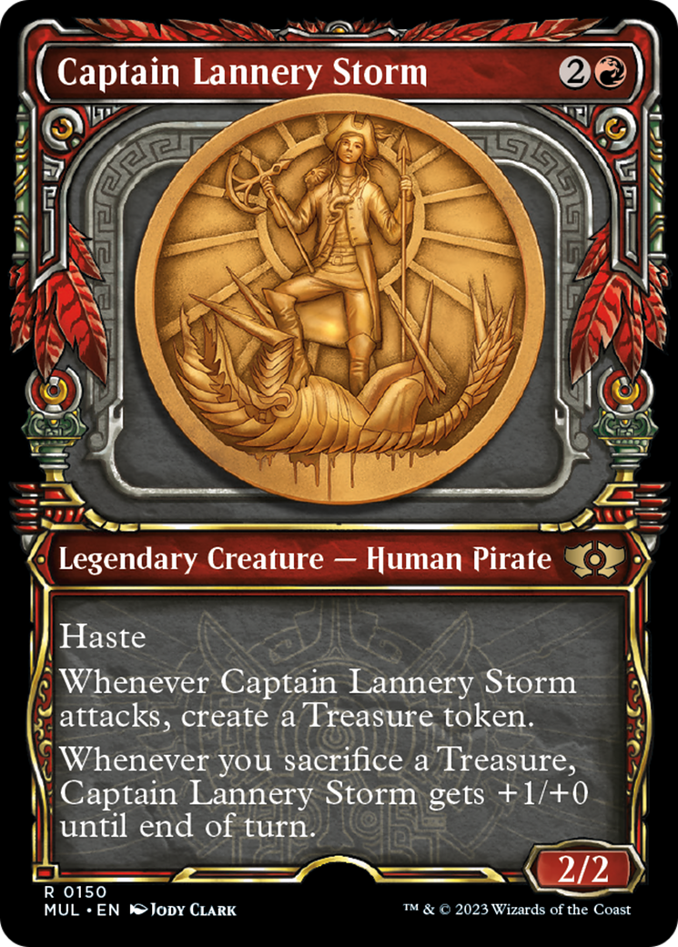Captain Lannery Storm (Halo Foil) [Multiverse Legends] | Exor Games Truro