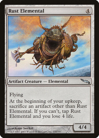 Rust Elemental [Mirrodin] | Exor Games Truro