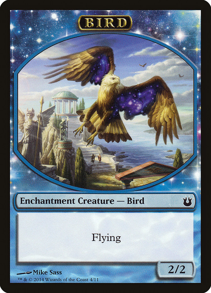 Bird (4/11) [Born of the Gods Tokens] | Exor Games Truro