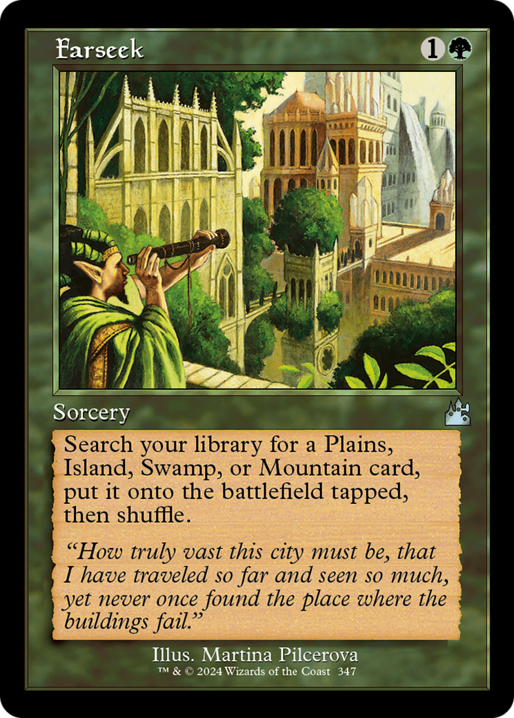 Farseek (Retro Frame) [Ravnica Remastered] | Exor Games Truro
