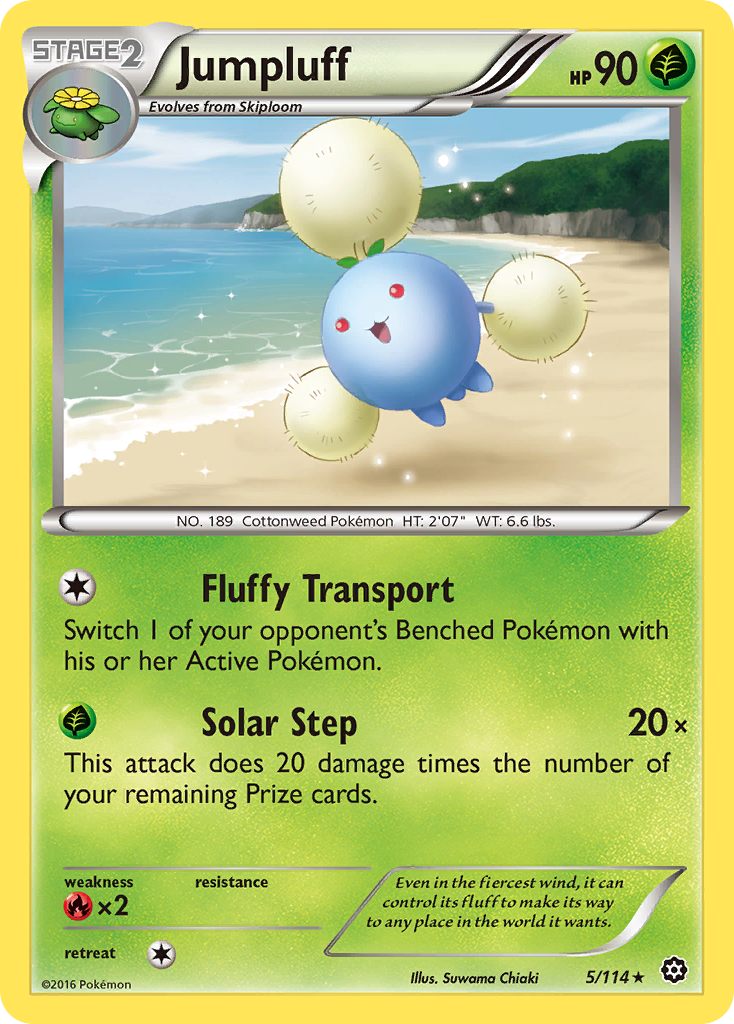 Jumpluff (5/114) [XY: Steam Siege] | Exor Games Truro