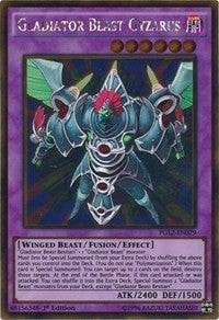 Gladiator Beast Gyzarus [PGL2-EN079] Gold Rare | Exor Games Truro