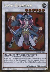 Goyo Guardian [PGL2-EN042] Gold Rare | Exor Games Truro