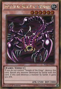 Mystical Beast of Serket [PGL2-EN032] Gold Rare | Exor Games Truro