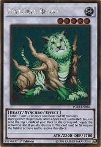 Naturia Beast [PGL2-EN086] Gold Rare | Exor Games Truro