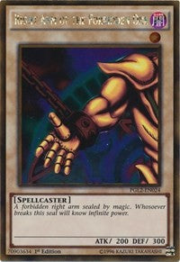 Right Arm of the Forbidden One [PGL2-EN024] Gold Rare | Exor Games Truro