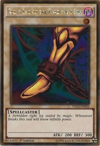 Right Leg of the Forbidden One [PGL2-EN022] Gold Rare | Exor Games Truro