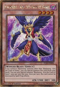 Blackwing - Kris the Crack of Dawn [PGL2-EN006] Gold Secret Rare | Exor Games Truro