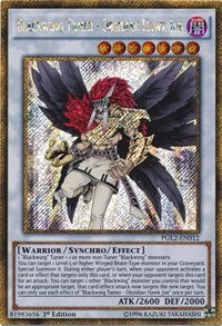 Blackwing Tamer - Obsidian Hawk Joe [PGL2-EN012] Gold Secret Rare | Exor Games Truro